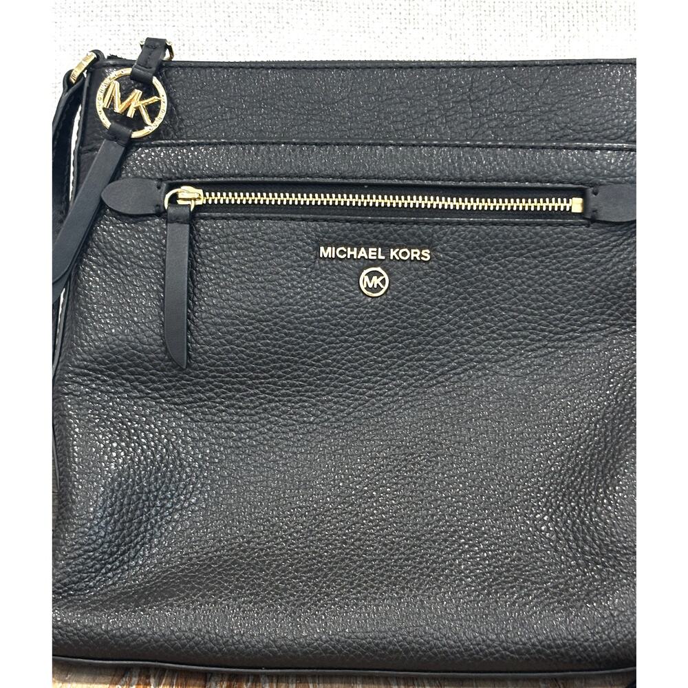 Michael Kors Jet Set Charm Leather Small North South Flat Crossbody Bag Leather - Picture 4 of 6